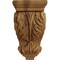 Ekena Millwork 5"W x 5"D x 10"H Medium Acanthus Wood Corbel, Cherry CORW05X05X10ACCH - alternate 3